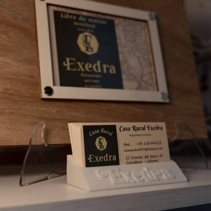 Casa Rural Exedra 3 Estrellas Carcaboso 외부 사진