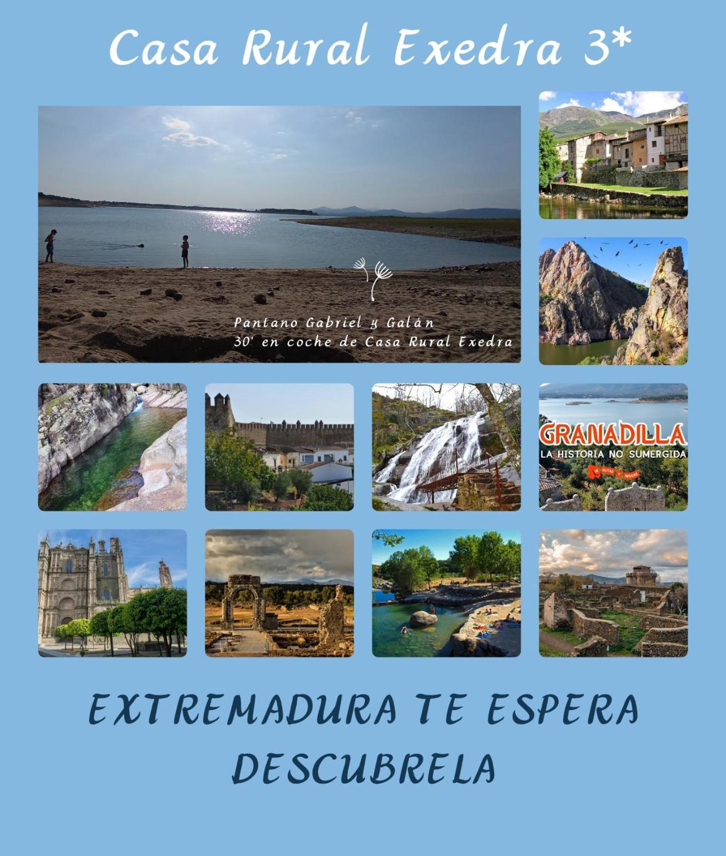 Casa Rural Exedra 3 Estrellas Carcaboso 외부 사진
